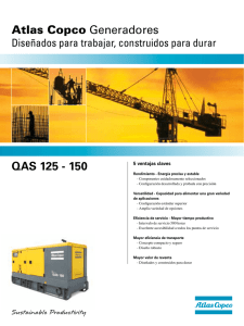 Atlas Copco Generadores QAS 125