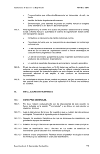 Instalaciones en hospitales - Superintendencia de Electricidad y