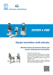 system 4 pro - Prim Fisioterapia y Rehabilitación
