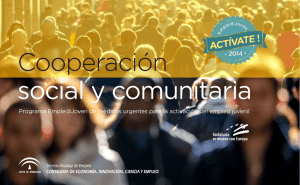 Cooperación Social y Comunitaria