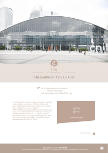 Châteauform` City Le Cnit