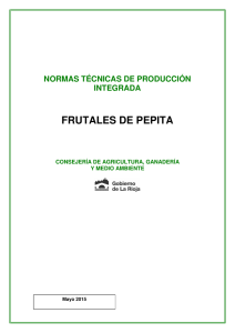 FRUTALES DE PEPITA - Gobierno de La Rioja