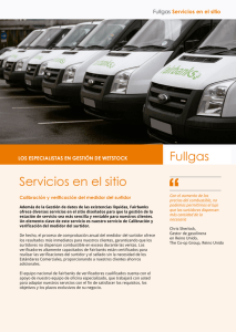 Servicios en el sitio