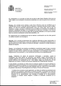 Movilización de derechos - Dirección General de Seguros