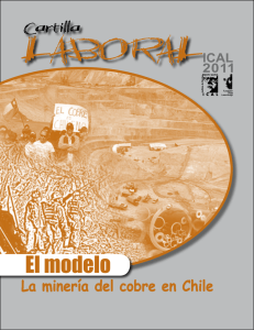 La minería del cobre en Chile