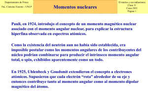 Momentos nucleares