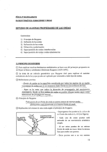 ESTUDIO DE ALGUNAS PROPIEDADES DE LAS ONDAS