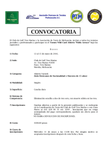 convoca wild card abierto 2016 - Asociación Mexicana de Tenistas