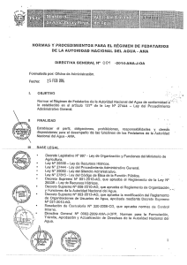 normas y procedhmientos para el régimen de fedatarios de la