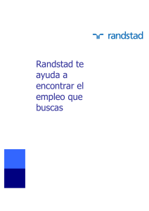 Randstad te ayuda a encontrar el empleo que buscas