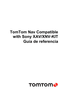 TomTom Nav Compatible with Sony XAV/XNV-KIT