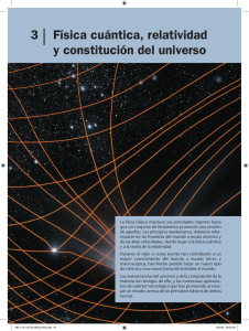 3 | Física cuántica, relatividad y constitución del universo