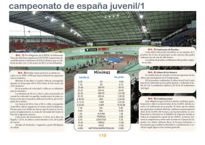 Juvenil - Real Federación Española de Atletismo