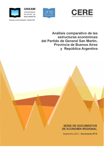 Estructura Económica de General San Martín