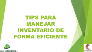 TIPS PARA MANEJAR INVENTARIO DE FORMA EFICIENTE