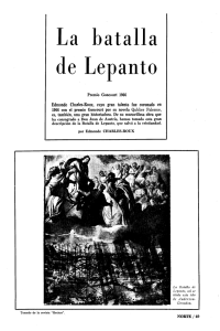 La batalla de Lepanto - Frente de Afirmación Hispanista