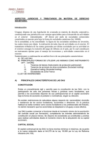 Uruguay dispone de una legislación de avanzada en materia de