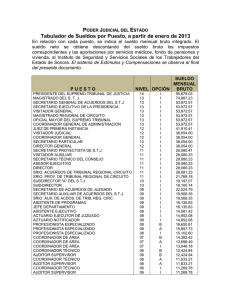 2013 - Poder Judicial del Estado de Sonora