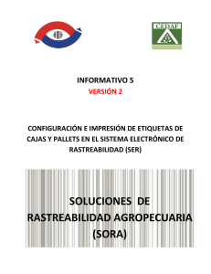 Informativo 05 - Soluciones de Rastreabilidad Agropecuaria