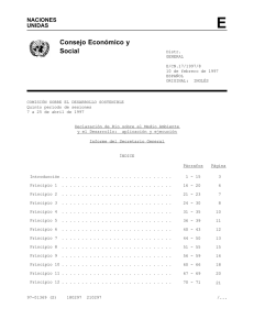 Informe del Secretario General sobre la aplicación y ejecución