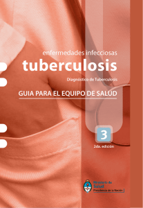 tuberculosis - Ministerio de Salud de la Nación