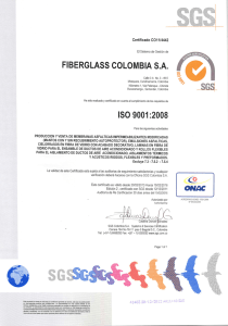Certificaci&oacute;n SGS0001 actualizado 2013