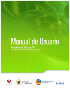Manual de Usuario - Curso Competencias Básicas TIC