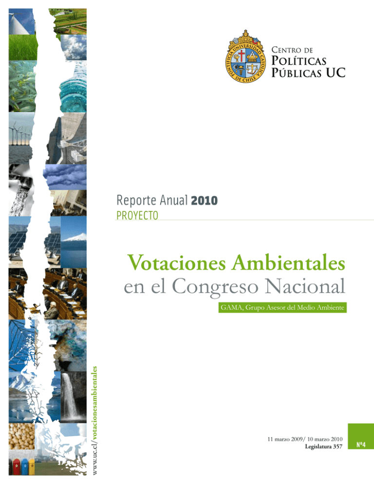 Votaciones Ambientales En El Congreso Nacional