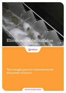 Eliminación de Sulfatos - Veolia Water Technologies