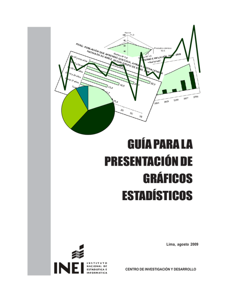 Guía para la Presentación de Gráficos Estadísticos