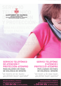 Servei telefònic d`atenció i protecció per a víctimes de violència de