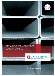 catalogo técnico tubos estructurales
