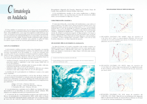 Climatología en Andalucía