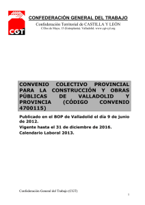 CONVENIO en PDF. - Confederación General del Trabajo