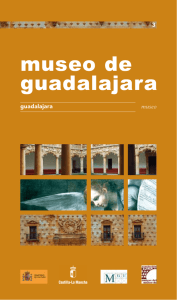 Folleto del Museo de Guadalajara (Museo de Guadalajara)