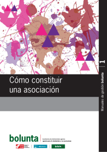 Cómo constituir una asociación