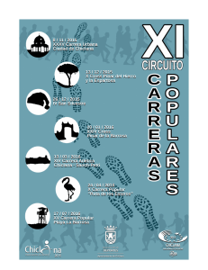 Normativa XI Circuito Local de Carreras Populares de Chiclana