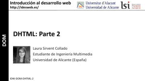 HTML - RUA - Universidad de Alicante