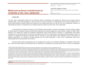 Medios para esclarecer contradicciones sin revictimizar al niño, niña