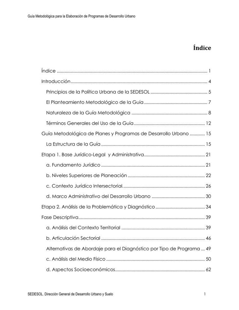 Guía Metodológica Para La Elaboración De Programas De