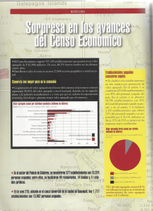 ° El Censo Económico registró 511.130 establecimientos que