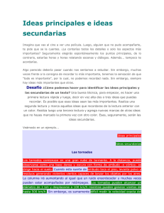 Ideas principales e ideas secundarias - escatep.ipn.mx