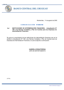 Actua 159.DOC - Banco Central del Uruguay