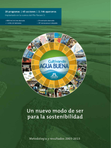 Un nuevo modo de ser para la sostenibilidad