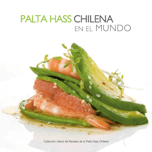 Descargar libro de recetas - Comité de Palta Hass de Chile