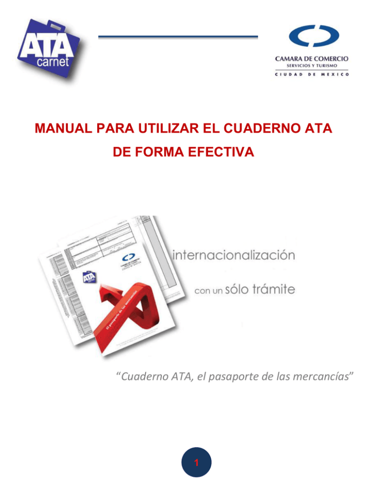 Manual Cuaderno ATA Gu a Para Exportaciones Temporales Manual Cuaderno ATA Gu a Para Exportaciones Temporales