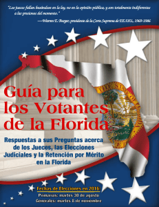 Guía para los Votantes de la Florida