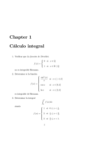 Chapter 1 Cálculo integral