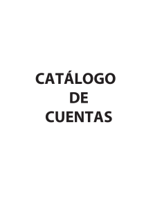 catálogo de cuentas - Instituto Electoral del Estado de México