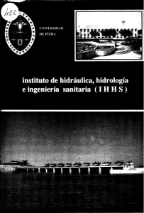 instituto de hidráulica, hidrología